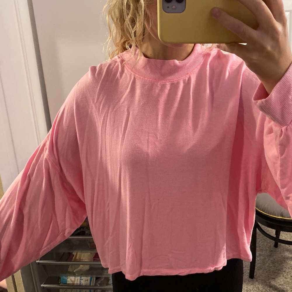 Wild Fable High neck pink longsleeve